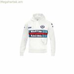 Hoodie Sparco Martini Racing Cotton White XXL