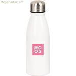 Water bottle Moos Passion Multicolour Polyester Metal Recycled 500 ml