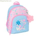 Rucksack BlackFit8 Smile Pink Light Blue 25 x 30 x 13 cm Mini
