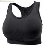 Կանացի սպորտային վերնաշապիկ Joluvi Ana սև