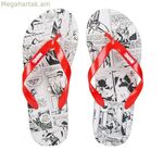 Տղամարդկանց համար նախատեսված հողաթափեր Marvel կարմիր-մոխրագույն