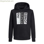Մանկական սվիտեր JJJIO Jack & Jones 12224243 սև