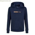 Մանկական սվիտեր Jack & Jones JJNEO HOOD JNR 12225210 Մուգ կապույտ