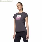 Women’s Short Sleeve T-Shirt 4F Regular Organic