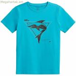 Child's Short Sleeve T-Shirt 4F Print