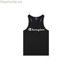 Men's Sleeveless T-shirt Champion Tank Top Black