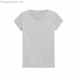 Կանացի կարճ թևքով մարզաշապիկ 4F մոխրագույն