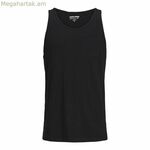 Տղամարդու մայկա Jack & Jones Tampa Slub սև