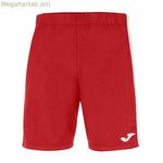 Սպորտային շորտեր երեխաների համար՝ Joma Sport Maxi, սպիտակ, կարմիր