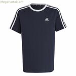 Կարճ թևքով մարզաշապիկ Adidas 3S Badge of Sport սև