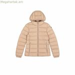 Կանացի սպորտային բաճկոն Champion գլխարկով բեժ