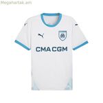 Տղամարդկանց կարճաթև ֆուտբոլային վերնաշապիկ Puma Olympique de Marseille Home 24/25