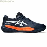 Կանացի թենիսի կոշիկներ Asics Gel-Resolution X Gs Clay սև մուգ կապույտ