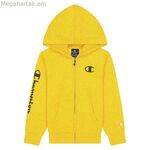 Մանկական սպորտային բաճկոն Champion Full Zip Logo դեղին