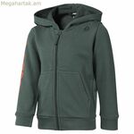 Մանկական սպորտային բաճկոն Reebok Elements լրիվ կանաչ