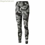 Կանացի սպորտային լեգինսներ Puma Frozen Flower սև