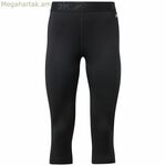 Կանացի սպորտային լեգինսներ Reebok Capri Night սև