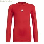 Մանկական կարճ թևքով ֆուտբոլային մարզաշապիկ Adidas Techfit կարմիր