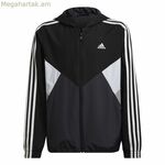 Մանկական սպորտային բաճկոն Adidas Coupe-Vent Colorblock սև