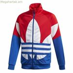 Մանկական սպորտային բաճկոն Adidas Big Trefoil կարմիր