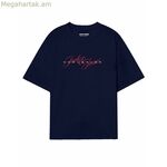 Տղամարդու կարճ թևքով Jack & Jones JORINWOOD SS վզնոցով շապիկ FST 12284732 Մուգ կապույտ