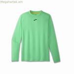 Men’s Long Sleeve T-Shirt Brooks High Point Green