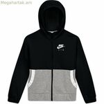 Մանկական սպորտային բաճկոն Nike Air սև