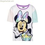 Մանկական կարճ թևքով մարզաշապիկ՝ Մինի Մաուս, մուգ կանաչ, բազմագույն