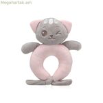 Շրխկոցային կատու 16 սմ վարդագույն