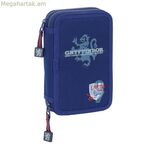 Երկկողմանի մատիտատուփ Safta Captain 12,5 x 19,5 x 4 սմ Երկկողմանի մատիտատուփ 29 հատ