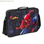 Դպրոցական պայուսակ Spider-Man Attack Black 38 x 28 x 6 սմ
