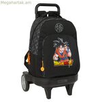 Դպրոցական ուսապարկ անիվներով Safta Combat սև 33 x 45 x 22 սմ