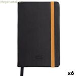 Նոթատետր Galgo սև A6 (6 հատ)