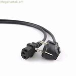 Հոսանքի լար GEMBIRD Schuko C13 Սեւ