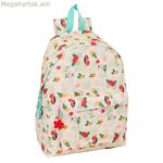 Նոութբուքի մեջքի պայուսակ Vaiana Կապույտ-բեժ 31 x 43 x 13 սմ