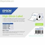 Տպիչի պիտակներ Epson C33S045719 սպիտակ փայլուն (1 հատ)