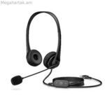 Ականջակալներ միկրոֆոնով HP 428H5AA#ABB Սև