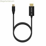 USB-C-ից DisplayPort ադապտեր Aisens A109-0687 սև 1.8 մ