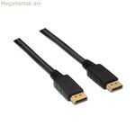 DisplayPort մալուխ Aisens A124-0129 սև 2 մ