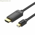 Mini DisplayPort-ից HDMI ադապտեր Vention HAHBH սև 2 մ