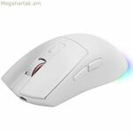 Խաղային մկնիկ Mars Gaming MMT3W սպիտակ