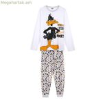 Պիժամա Looney Tunes մոխրագույն (մեծահասակների համար) տղամարդկանց համար