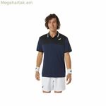 Տղամարդու կարճ թևքով պոլո շապիկ Asics Court մուգ կապույտ