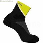 Սպորտային գուլպաներ Salomon Pulse կոճ սև