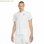 Տղամարդու կարճ թևքով պոլո շապիկ Nike Court Dri-Fit Advantage սպիտակ