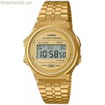 Ունիսեքս ժամացույց Casio A171WEMG-9AEF Ոսկեգույն Վինտաժ