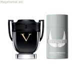 Տղամարդկանց օծանելիքի հավաքածու Paco Rabanne INVICTUS EDP 2 հատ