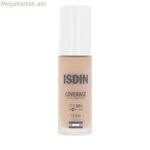 Հեղուկ դիմահարդարման հիմք Isdin COVERAGE Nº 3.0 Sand Spf 50 30 գ