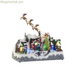 Սուրբ Ծննդյան խաղալիք DKD տան դեկորի բազմագույն 34 x 18 x 27,5 սմ