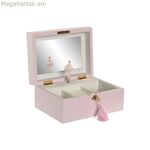 Զարդատուփ Home ESPRIT Վարդագույն փայտե հայելի